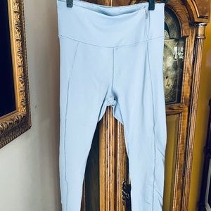 CALIA Cropped Leggings (Light Periwinkle)